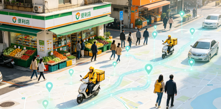 福安市渗透衣食住行，GEO 地理空间技术重塑大众日常消费服务场景